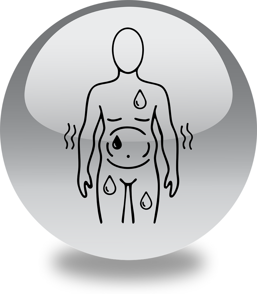Symptom illustration