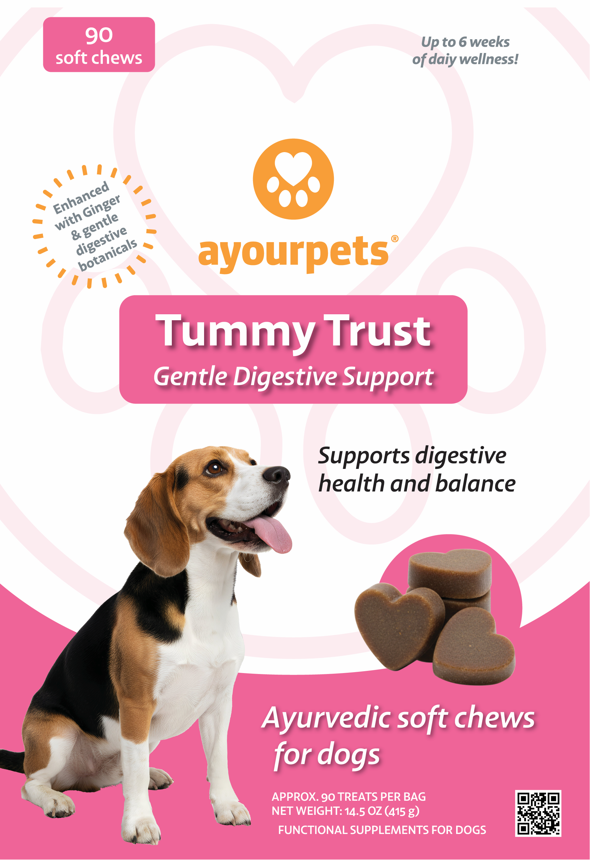 AYOURPETS Tummy Trust Gentle Digestive Support